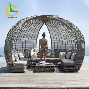 Lit <span class=keywords><strong>de</strong></span> jour <span class=keywords><strong>en</strong></span> rotin <span class=keywords><strong>plastique</strong></span> PE tout temps Extérieur <span class=keywords><strong>Jardin</strong></span> Patio Lit <span class=keywords><strong>de</strong></span> soleil <span class=keywords><strong>en</strong></span> osier Chaises longues et chaises longues Chaises longues <span class=keywords><strong>en</strong></span> <span class=keywords><strong>plastique</strong></span> - Product Image 5