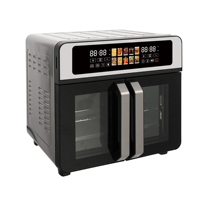 Prix usine porte française saine numérique 23l friteuse à Air 1700w four à Air friteuse la puissance 360 four à Air manuel numérique