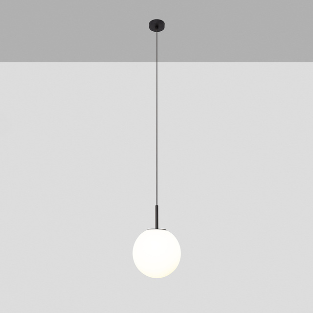 VJC Modern Indoor Lighting Design with E27/LED 8W 200/400mm Diameter Opal Glass Ball Surface Mounted Chandelier