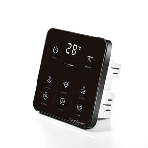 Interrupteur mural tactile 1 bouton YuHe Group en verre trempé Wi-Fi pour commande vocale, application Smart Life, IP20, 10A, 220V, design moderne - Product Image 3