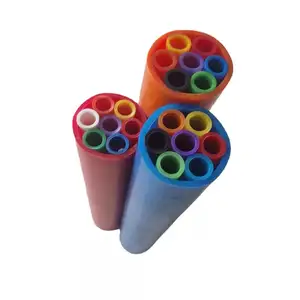 Conduit HDPE pour câble fibre soufflant 7 voies 14/10mm 12/9mm sous-conduit HDPE faisceau Microduct