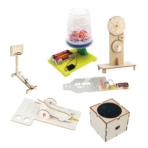 Juego de juguetes educativos para experimentos de ciencia física 3 en 1, juguetes de ensamblaje creativos STEM para Aprendizaje de niños