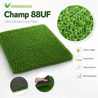 Tapis de golf professionnel Champ 88UF sur mesure 20 mm pour green de putting résidentiel, aménagement de jardin et amélioration de l'habitat
