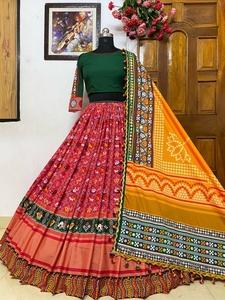 Meilleure qualité pour mariage et fête Lehenga Choli Georgette Material Fancy Lehenga Choli pour femmes au prix de gros - Product Image 2