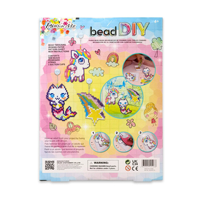 Kit di Perline in Plastica Personalizzabili 5mm, Giocattoli Fai-da-Te per Bambini, Decorazioni e Regali per Ragazze e Ragazzi - Product Image 5