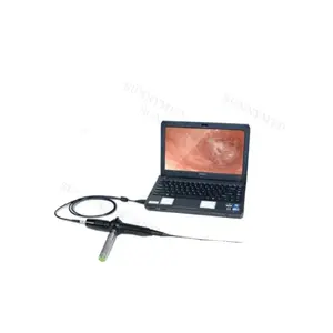 P036 portátil video flexible mascota veterinario endoscopio broncoscopio para animales pequeños perro gato 1,2mm canal de trabajo 3,0mm ENT