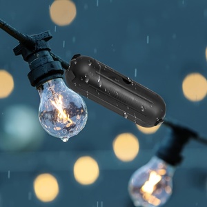 Siyah açık su geçirmez mühür konut kutusu elektrik uzatma kabloları emniyet kapağı uzatma kablosu kapağı bağlantı kutusu açık - Product Image 4