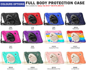 Heavy Duty chống sốc Silicone Tablet Bìa trường hợp đối với <span class=keywords><strong>Samsung</strong></span> <span class=keywords><strong>Galaxy</strong></span> <span class=keywords><strong>Tab</strong></span> A9 trường hợp - Product Image 6