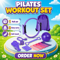 Anneau de Pilates Magique en EVA Durable de 38 cm, Boule de Yoga, Glissière de Yoga à Haute Élasticité, Option Logo Personnalisé, pour Gym, Fitness et Pilates Corporel