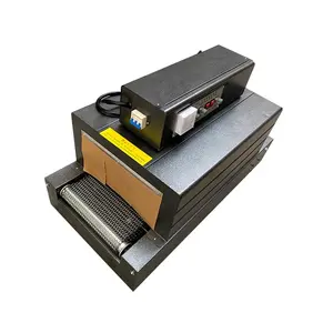 Machine d'emballage automatique de film de boîte de mur mince de haute qualité, tunnel d'emballage de manchon rétractable pour livres