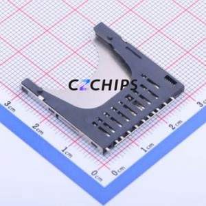 HYCW48-SD11-270B SD Card / Memory Card Connector SMD Connector Self-Return Type Standard SD Card Card Holder With - Product Image 2