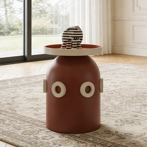 Table basse de style nordique, design unique en forme d'œil, petite table d'appoint <span class=keywords><strong>pour</strong></span> appartement, chambre d'étudiant, décoration de salon, meubles - Product Image 1