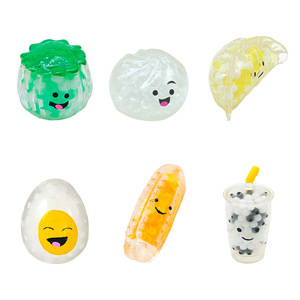 Billes de décompression en TPR en forme de nourriture (maltose) pour enfants, jouets anti-stress en gros - Product Image 5