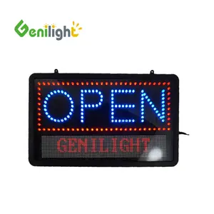 Genilight indoor Display A LED 22*13 pollici DC12v Negozio Uso del Display LED Segno Aperto con di alta Qualità