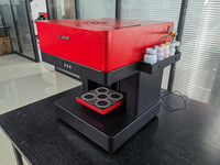 Impresora de café para pastel, máquina de impresión de café personalizada, promocional, duradero, con base plana