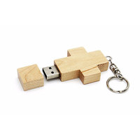1GB 2GB 4GB 8GB 16GB 64GB Cruz de madera USB 3,0 Flash Drive Pluma DE BODA Pendrive con 2,0 Memory Stick Regalo cristiano Nuevo producto