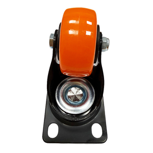 3 Polegada 5 Polegada Médio Dever Giratório Pvc <span class=keywords><strong>Caster</strong></span> Laranja Trolley Roda <span class=keywords><strong>Caster</strong></span> 4 Polegadas - Product Image 1