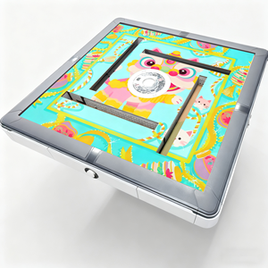 Mesa de Mahjong Automática Moderna de Lujo 3 en 1 |   Casa Plegable Portátil que Ahorra Espacio |   Mesa de Póker con Superficie de 1.42-1.73 Pulgadas - Product Image 1