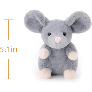 Juguete de Peluche de Ratón Tímido de Simulación, 100% Hecho a Mano, Suave y Adorable, Mini Muñeco de Peluche Seguro para Bebés - Product Image 4