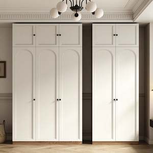 ตู้เสื้อผ้าแบบตั้งพื้นขนาดใหญ่ ราคาโรงงานขายส่ง ราคาถูก รับสั่งทำตามแบบ พร้อมราวแขวนเสื้อผ้า เฟอร์นิเจอร์ห้องนอน - Product Image 5