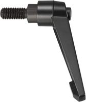 Poignée de serrage réglable en alliage d'aluminium/zinc moulé sous pression pour scies à table coulissantes, chantsureuses