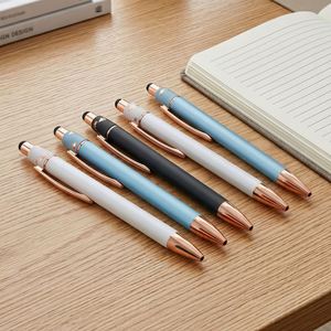New Arrival Hot Selling Colorful Metal Ball <b>Pen</b> Multi-functional Screen Touch <b>Pen</b> Creative Fidget Spinner Welcome Gifts - Product Image 2