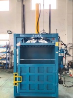 Compacteur de déchets à volume réduit, presse à balles pour recyclage réduisant les frais de transport pour les matières premières recyclées