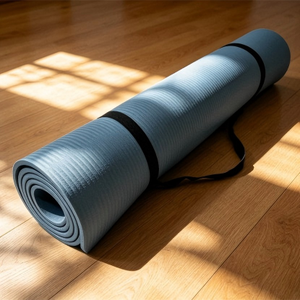Non-Toxic NBR Yoga Mat 8mm Soft Waterproof Non-Slip Excellent <b>Rebound</b> Abrasion Resistance Safe Daily Home Use Cambodia - Product Image 4