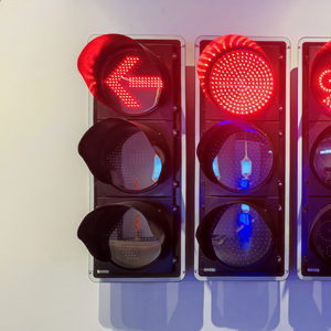 Nouveaux poteaux de feux de circulation arrivés permettent la lampe de signalisation LED feu d'avertissement de trafic solaire 300mm 400mm - Product Image 6