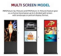 Kiosque numérique sur pied 43 pouces avec télécommande gratuite, Android/Windows, vente en gros directe usine Chine