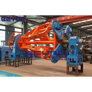 Máquina Eléctrica <span class=keywords><strong>BEYDE</strong></span> CLY-1250 1+4 de Alta Velocidad Tipo Cuna para Colocación y Torsión de Cables de Acero, Motor de 70KW 220V - Product Image 3