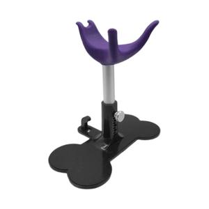 Support auxiliaire personnalisable pour chien doux violet pour petits chiens se baignant ciseaux en acier inoxydable pour le toilettage des animaux de compagnie - Product Image 4