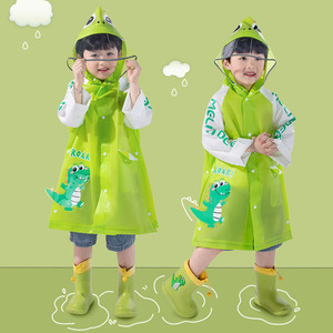 Imperméable <span class=keywords><strong>de</strong></span> mode dessin animé pour garçon EVA imperméable respirant pour l'équitation motos cyclisme dessin animé enfants imperméable imperméable - Product Image 2