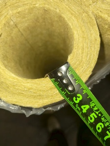<span class=keywords><strong>Tuyau</strong></span> d'isolation en forme de feuille <span class=keywords><strong>Tuyau</strong></span> d'isolation en laine de roche Diamètre de 30-150mm Tube en laine minérale - Product Image 4