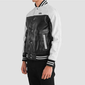 แจ็คเก็ตเลตเตอร์แมนคุณภาพเยี่ยมสำหรับผู้ชาย ดีไซน์คอตั้ง เป็นมิตรต่อสิ่งแวดล้อมและระบายอากาศได้ดี - Product Image 3