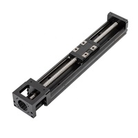 Module de table linéaire CNC de haute précision QIGE, ensemble de 3 axes XYZ, bloc carré en acier à roulements, rail de 40-130 mm, 3D libre