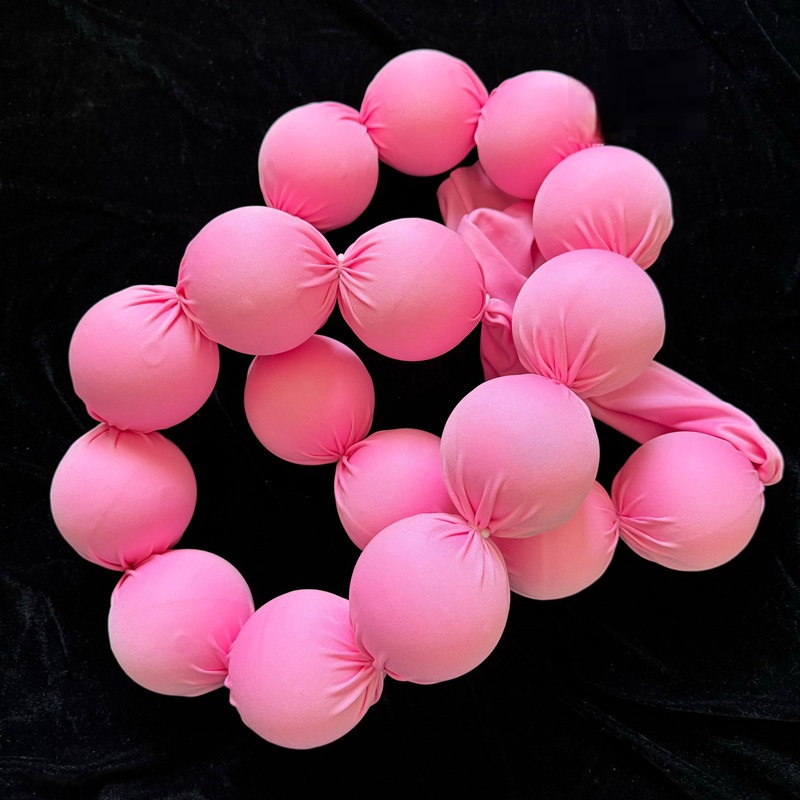 Soie rose laiteuse