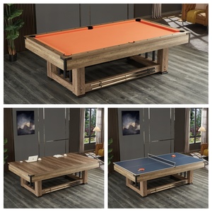 Wholesale Cheap Price 7FT 8FT 9FT MDF 3 in 1 <strong>Multi</strong> Function <strong>Game</strong> Pool Billiard <strong>Table</strong> - Product Image 5