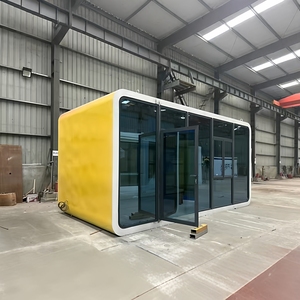 Không gian sang trọng giường táo | Ngôi nhà nhỏ mô-đun di động | container biệt thự bằng gỗ và thép đúc sẵn | nhà khách sạn viên nang di động - Product Image 4