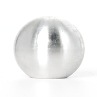 Perilla de Control Esférica de Aluminio 7075, Fabricada por CNC, Fresada, Personalizada, Ligera, con Mango Hueco en Forma de Bola para Accesorios de Robot