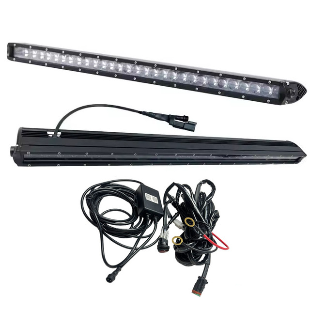 High Quality 22/32/42/50Inch Led Off Road Lights Single Row Roof Mount RGB Led Light Bars for 4X4 SUV Truck