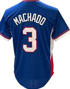 Maglia da Baseball WBC 2026: Uniforme Ricamata Juan Soto 22, Tatis Jr 23, Manny Machado 3 - Vendita all'Ingrosso - Product Image 4