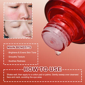 Toptan Nemlendirici Tonik Serum Nar Özlü Yıkama Canlandırıcı Peptit Nemlendirici Krem Parlatıcı Cilt Bakım Seti - Product Image 3