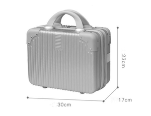 Maleta de Viaje Pequeña para Mujer, con Logotipo Personalizado, Mini Maleta de Maquillaje de 14 Pulgadas, Caja de Regalo, Caja de Empaque - Product Image 4