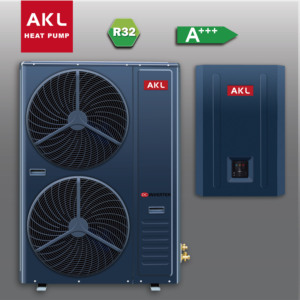 Bơm Nhiệt Biến Tần Toàn Bộ DC <span class=keywords><strong>AKL</strong></span> R32 Có Điều Khiển WIFI Loại Chia 8kw 10kW 15kw 18kw Bơm Nhiệt Trung Quốc - Product Image 6