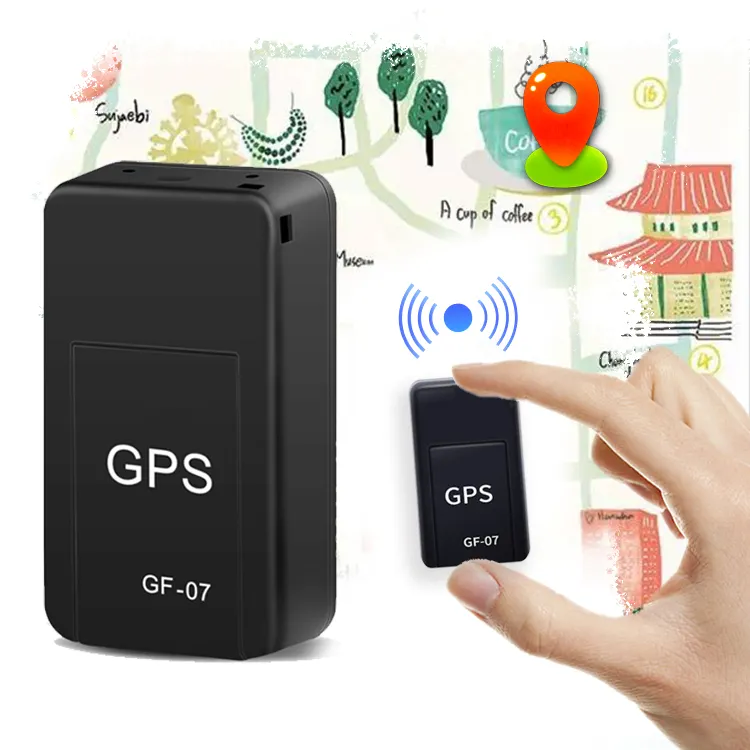 Pelacak Gps Mini Dapat Diisi Ulang Gf-07 SIM Ukuran Kecil Biaya Rendah Pelacak Gps Mini Hewan Peliharaan