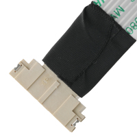 Câble FFC/FPC à pas de 1.0mm Plaquette d'isolation en PVC 105C à 8 conducteurs pour une utilisation sur ordinateur