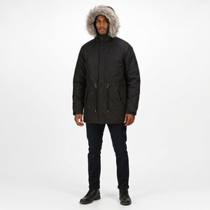 Nouvelle parka pour homme, style tendance, design à capuche, fermeture éclair, vente en gros, parka personnalisée de haute qualité pour homme - Product Image 1