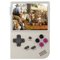 Écran IPS de 3,5 pouces, carte TF 32 Go + 128 Go, console de jeu ANBERNIC RG35XX (version 2024) avec plus de 10 000 jeux, 7 heures de temps de jeu