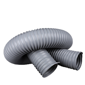 Tubi Flessibili in <span class=keywords><strong>PVC</strong></span> per Macchinari per la Lavorazione del Legno, Tubo Telescopico Trasparente in Plastica con Filo d'Acciaio - Product Image 5